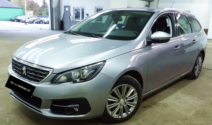 Peugeot 308 cena 43899 przebieg: 127338, rok produkcji 2020 z Police małe 56